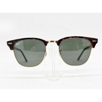 Ray-Ban RB3016 Clubmaster 990/58 Polarised Sunglasses 51-21 with Pouch