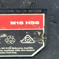 Milwaukee M18 HB6 6.0Ah Redlithium-Ion M18 High Output Battery Pack