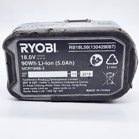 Ryobi 18V ONE+ 5.0Ah 90Wh Lithium+ Battery Pack RB18L50