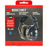 3M WorkTunes Connect Bluetooth Hearing Protection Earmuffs 26dB 90570-DC