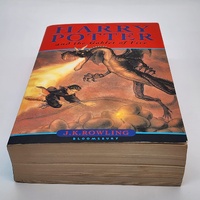 Harry Potter Goblet of Fire J.K. Rowling Bloomsbury UK Paperback 2000