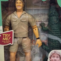 Steve Irwin Talking Action Figure Wildlife Adventure Series Crocodile