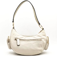GUESS Gemma Shoulder Bag Women's Taupe Recycled Nylon Handbag EYG839517