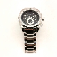 Michael Hill Mens 1/2 Carat Diamond Watch 9305 Chronograph Stainless Steel