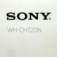 Sony WH-CH720N Wireless Noise Cancelling Over Ear Headphones Black