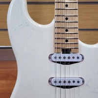 Artist AS88 Pearl White Electric Guitar with Floyd Rose Special Tremolo
