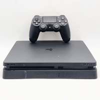Sony PlayStation 4 Slim 1TB Console Black CUH-2102B with Controller and Leads