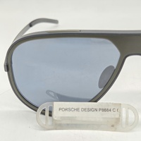 Porsche Design P8684 C Men's Blue Olive Frame Pilot Sunglasses 62mm