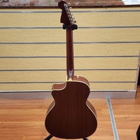 Fender Newporter Player Acoustic Electric Guitar Surf Green 20 Fret