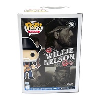Funko POP Rocks Willie Nelson with Cowboy Hat Exclusive Vinyl Figure 261