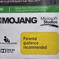 Minecraft Xbox 360 Edition Game Microsoft Xbox 360 Adventure