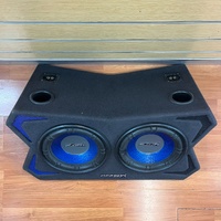 US-Audio BEZERK Twin 12 Inch Subwoofer in Box Dual Car Audio Speaker Enclosure
