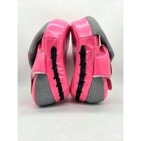 STING Boxing Focus Pads Pair Pink Curved Training Mitts MMA