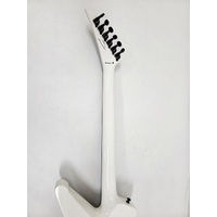 Jackson Pro Demmelition Fury Snow White Guitar EMG Active Pickups Case