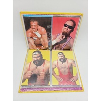 Panini 1998 WCW nWo Superstars Photocard Album Wrestling Trading Cards Binder