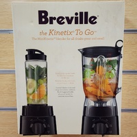 Breville BBL290BKS The Kinetix To Go Mini Blender 850W 1.5L Black Sesame