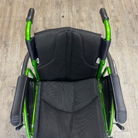 CareQuip Concorde Deluxe Wheelchair Lightweight Foldable Manual Green