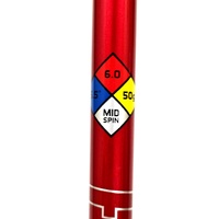 Project X HZRDUS Smoke RDX Red 6.0 50g Golf Shaft Stiff Flex Mid Spin