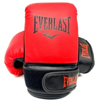 Everlast Tempo Boxing Bag Gloves Red Black Small/Medium DWEQ141129