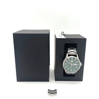 NIXON Sentry Solar Stainless Steel Silver Jasper 40mm Watch 10ATM
