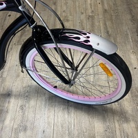Electra The Betty 3 Speed Cruiser Bike Women Black Pink Street Ride Series