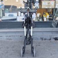 Aspire Vogue Forearm Seat Walker Rollator 150kg White Black