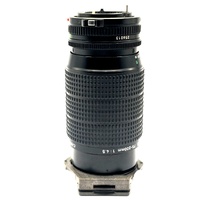 Canon FD 75-200mm f4.5 Zoom Lens Manual Focus 52mm Parts Repair Only