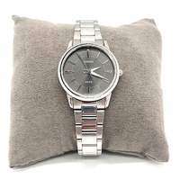 Casio LTP-1303 Ladies Watch Stainless Steel Analog Black Dial WR 50M