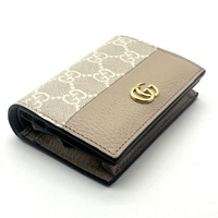 Gucci GG Marmont Bi Colour Small Wallet Card Case 658610 + COA