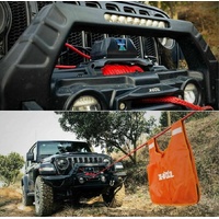 X-Bull Electric 12V 14500LBS Synthetic Rope Winch 4WD Off-Road Recovery SUV