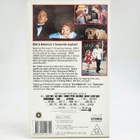 Annie The Movie Of Tomorrow VHS Tape 1982 Aileen Quinn Carol Burnett