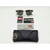 Ray-Ban RB3016 Clubmaster 990/58 Polarised Sunglasses 51-21 with Pouch