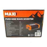 MAXI TRAC 300W Pure Sine Wave Inverter 12V to 240V Power Converter MTPSW300