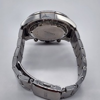 Seiko SSB299P1 Mens Chronograph Watch Black Dial Quartz Tachymeter