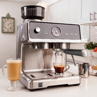 Kenmore Elite 15 Bar Auto Tamp Espresso Coffee Machine KKECMEAT-AU