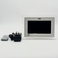 Nesa 7 Inch Digital Photo Frame DPF-07018F White Acrylic Desktop Display