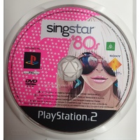 Singstar '80s Sony PlayStation 2 Ps2 Game Disc *Booklet Included*