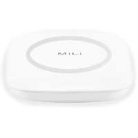 MiLi Magic Plus II Portable Wireless Charger White Lightweight Compact Design