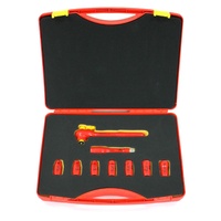 Friedrich VDE 1000V Insulated 1/2" Drive Socket Set with Bonus Spanners