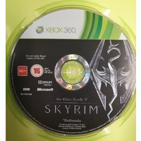 The Elder Scrolls V Skyrim Microsoft Xbox 360 Game Disc