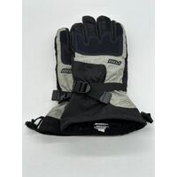 POW Ski Snow Gloves Black/Grey Thermal Anti-Slip Touchscreen Winter Gloves