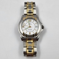 Adina Oceaneer Sports Watch 100m WR Stainless Steel Mens Quartz Two Tone