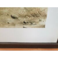 Andrew Bone African Child II Collectable Framed Art Work With Certificate