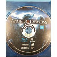 Angels & Demons Tom Hanks Blu Ray Bluray Disc Movie