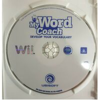 My Word Coach Nintendo WII Game Disc Game