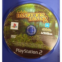 Cabela's Dangerous Hunts 2 Sony PlayStation 2 Game Disc