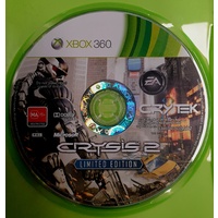 Crysis 2 Microsoft Xbox 360 Game Disc *includes Manual*