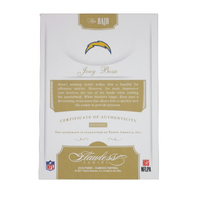 2016 Panini Flawless Joey Bosa Rookie On Card Auto Ruby (Pre-Owned)