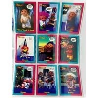 Norfin Trolls Series 1 Collectable Trading Card Base Set Plus Stickers