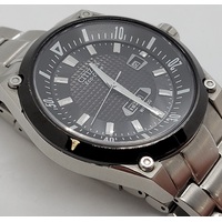 Citizen Eco-Drive GN-4W-S Mens Analog Silver Stainless Steel Watch 100m WR